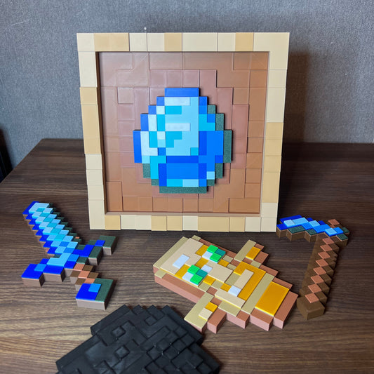 Minecraft Magnetiniai Item Frame Rėmeliai
