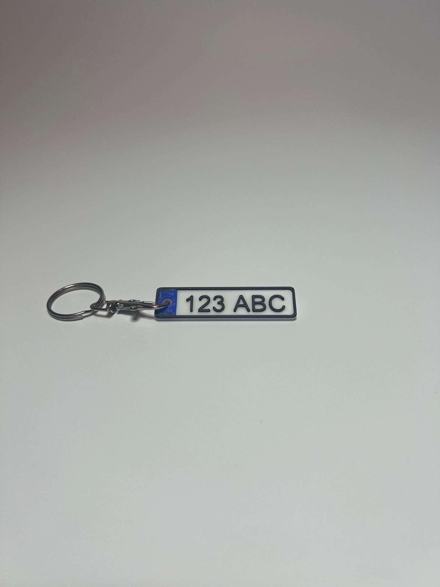 Personalizuojamas Automobilio Numerio Raktų Pakabukas